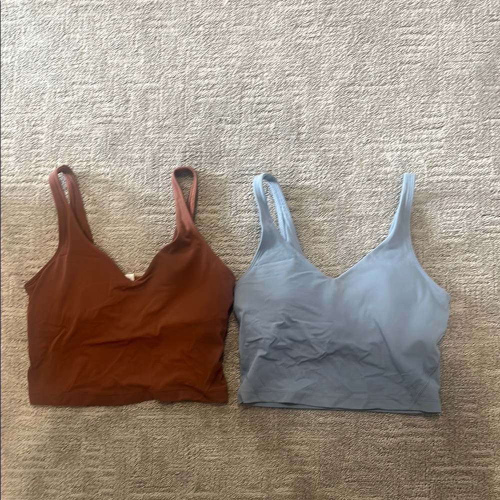 Bundle Lululemon Align Tank Size 6 Light Support